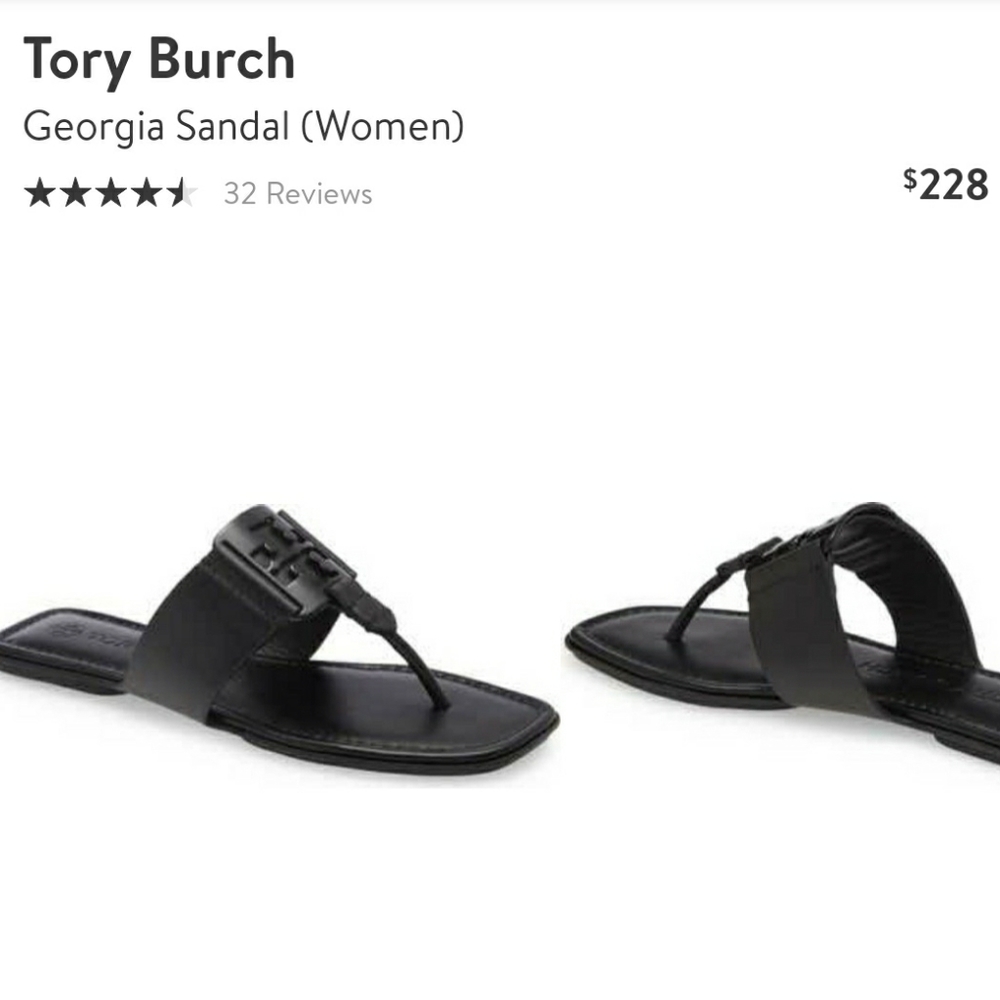 Tory burch sandals brand new on box